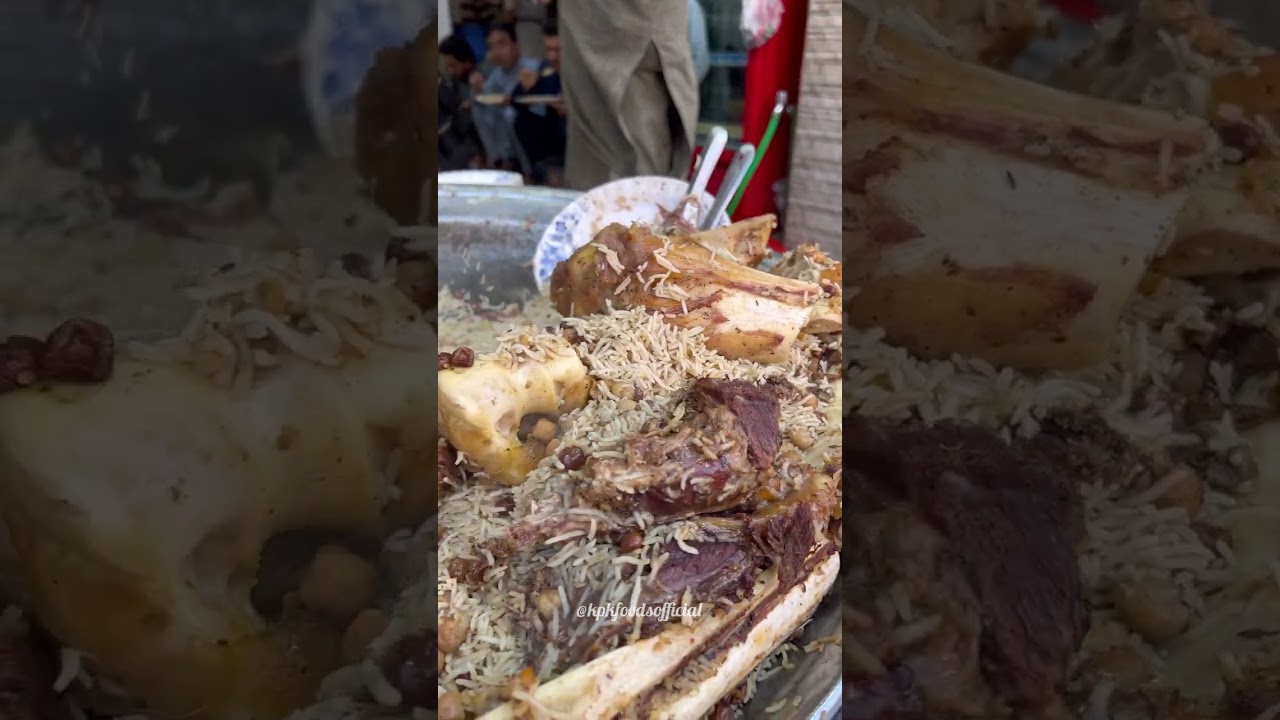 Special Nali Pulao | Peshawari Kabuli Pulao Qissa Khwani Bazar