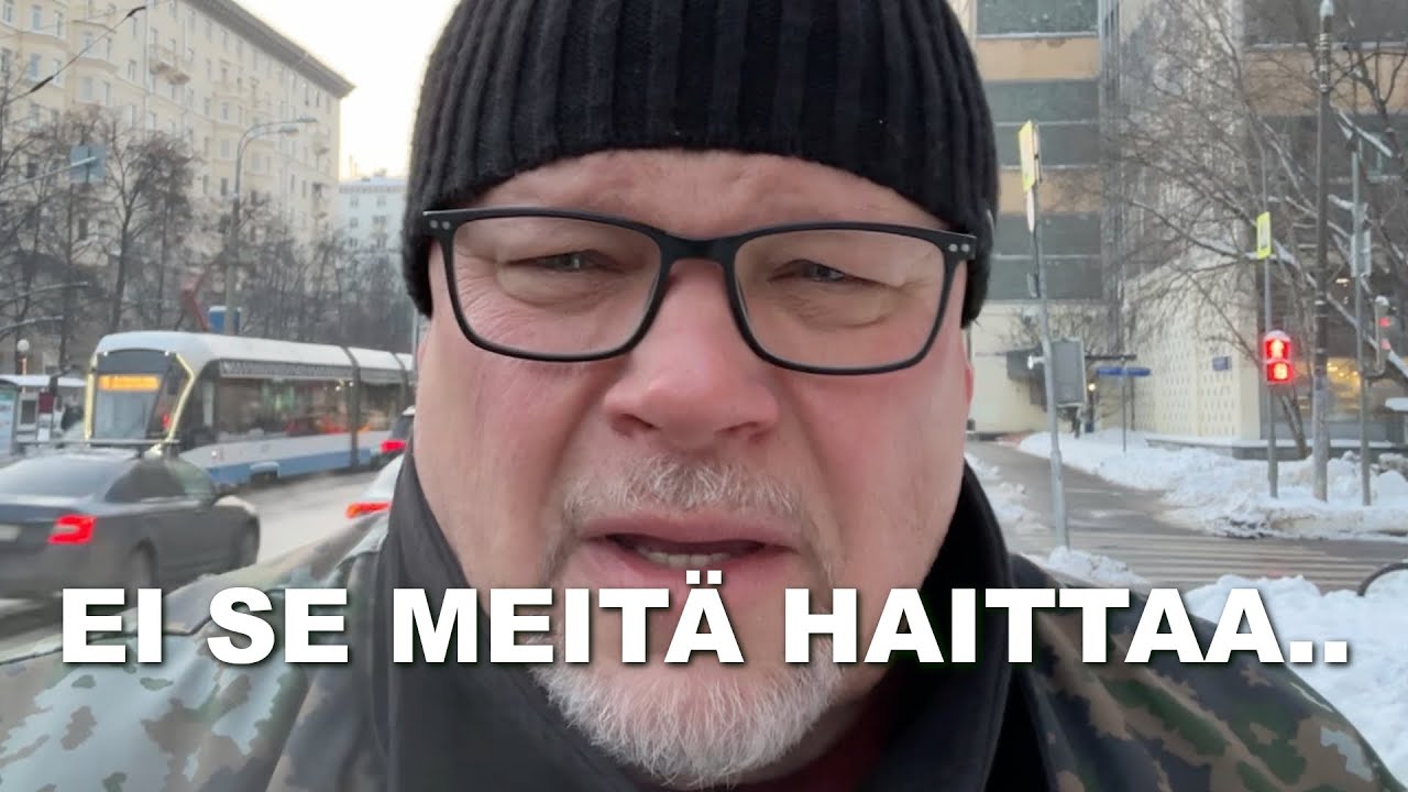 Moskovaa raitiovaunusta omin silmin..