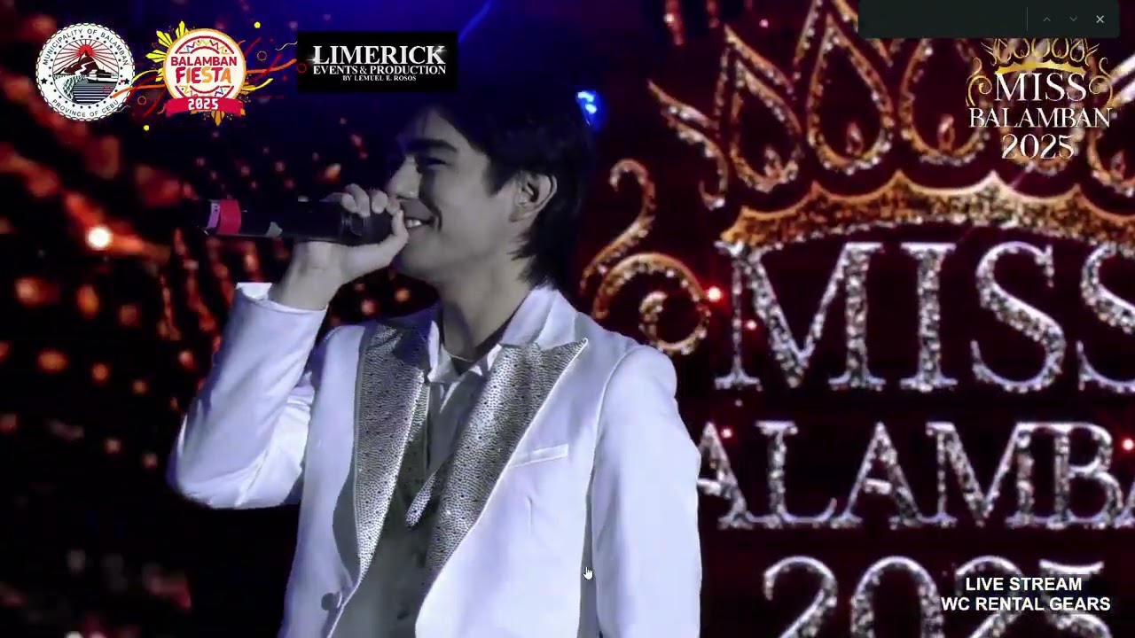 Radson Flores at #Missbalamban2025
