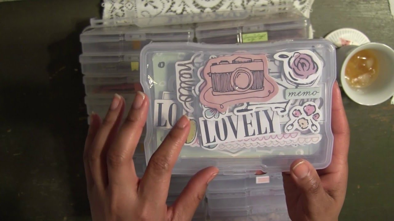Die Cut  Storage : Re-Organization and New Storage Ideas - My Craft Room 2016 - Scrapbooking