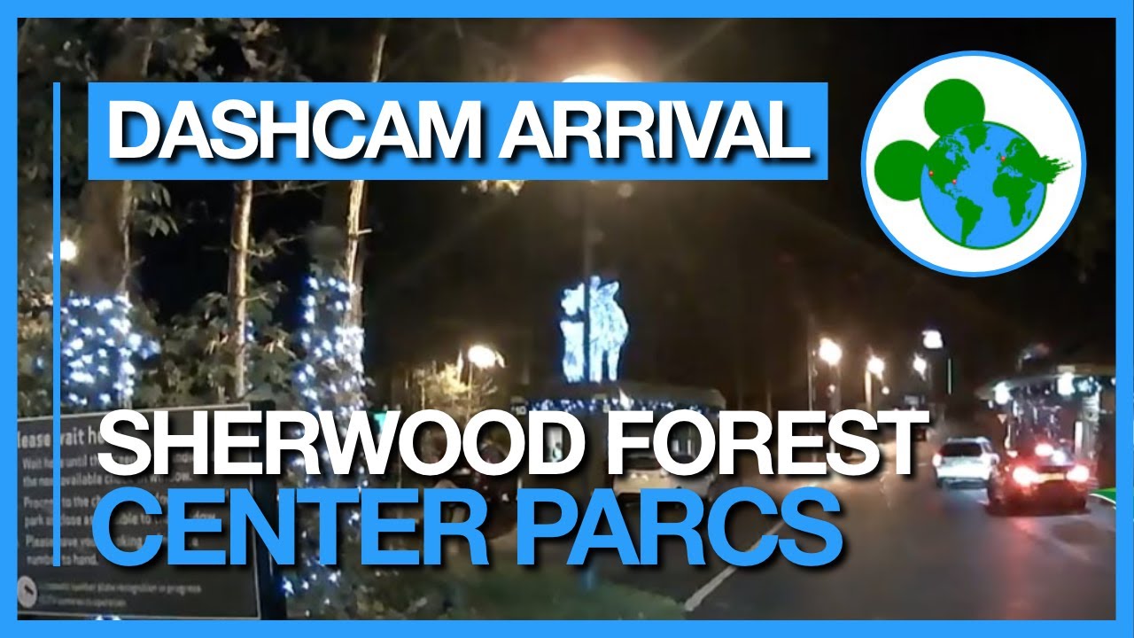 Arrival, Maple Drive Area and Car Parking at Center Parcs Sherwood Forest - DashCAM