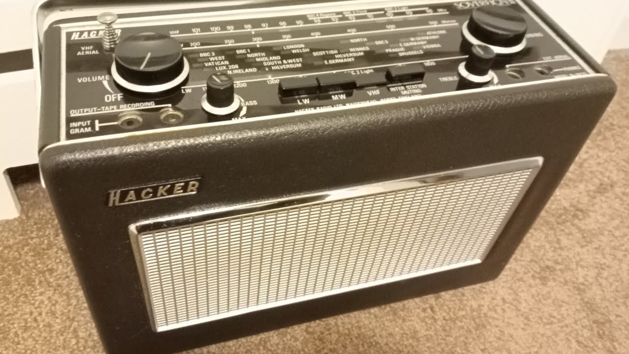 Hacker RP25 Radio restoration Final..