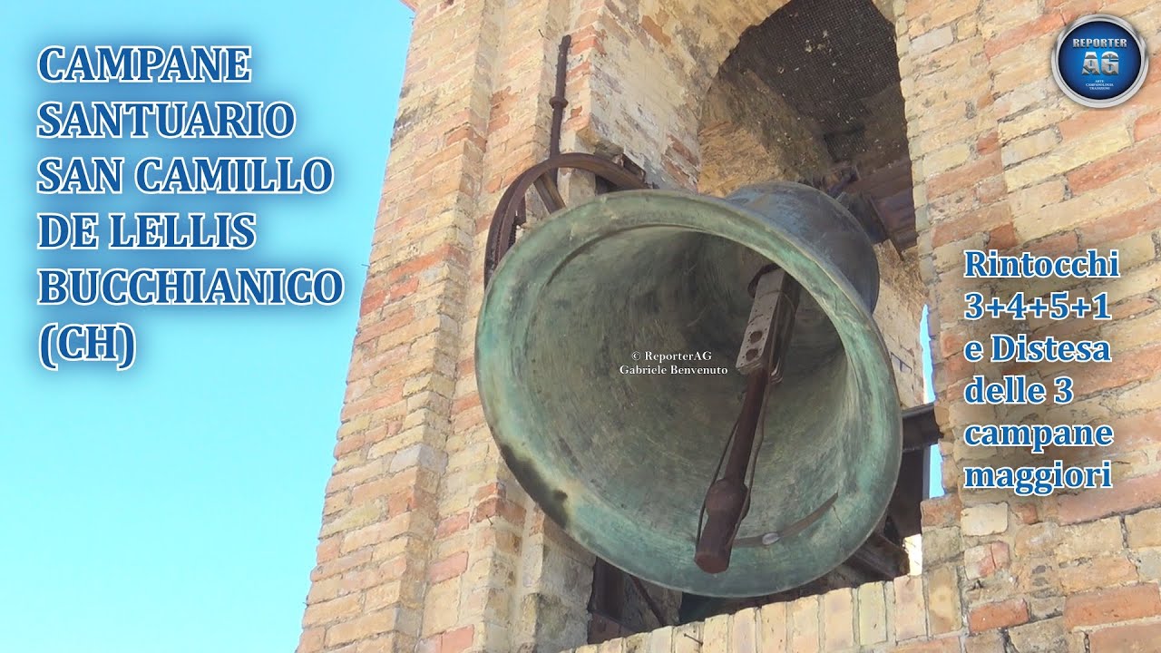 Campane Santuario San Camillo de Lellis - Bucchianico (CH) ABRUZZO (Cella campanaria)