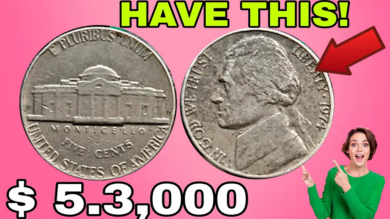 Rare 1974 Jefferson Nickel Worth Money? Check Your Change NOW!
