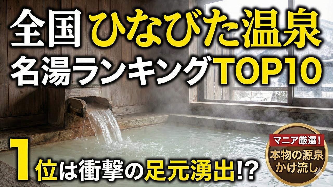 【全国温泉ランキング】ひなびた温泉ランキング 全国名湯10選