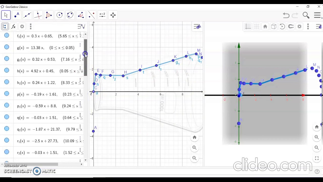 Solido de revolución en GeoGebra
