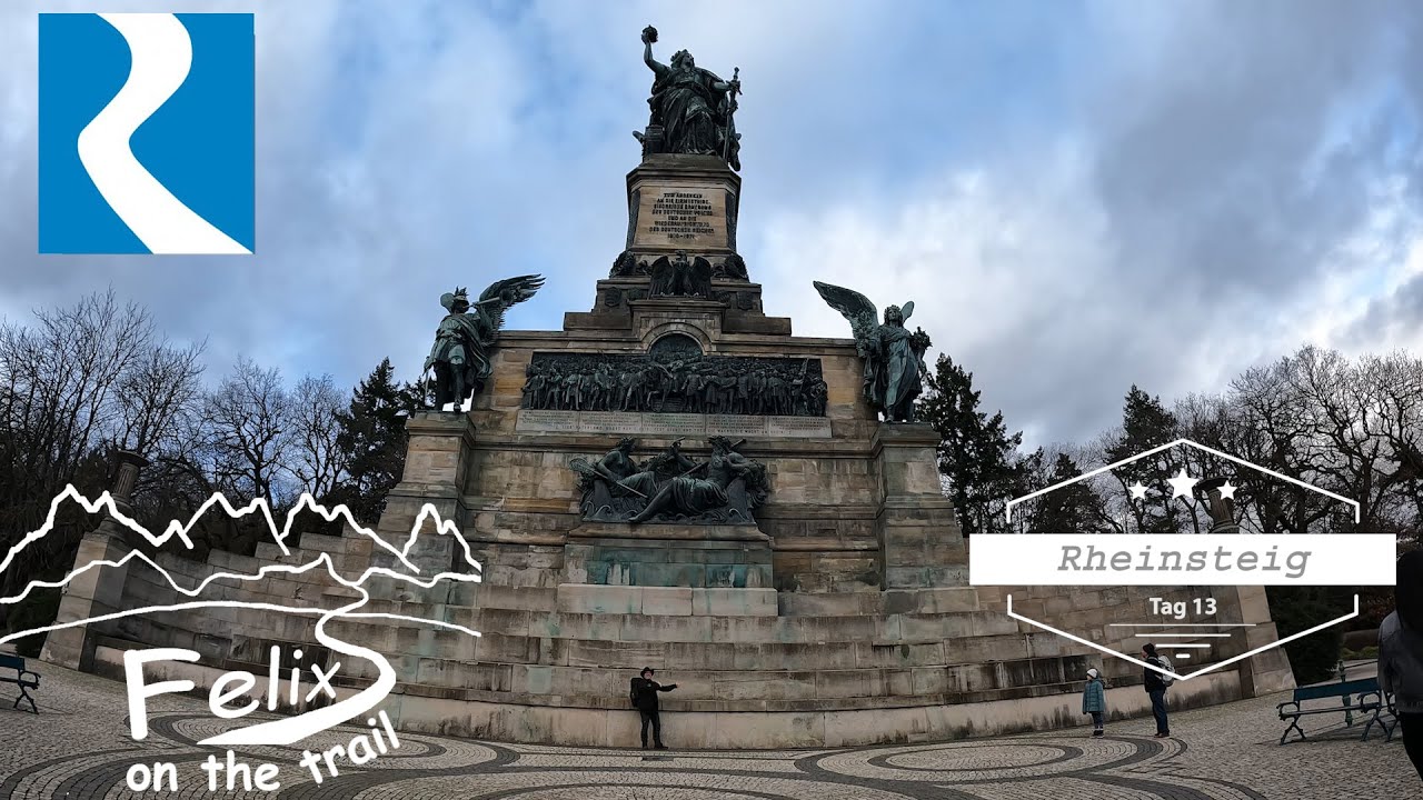 Rheinsteig Tag13: 15 km Assmannshausen über Rüdesheim bis Nähe Marienthal