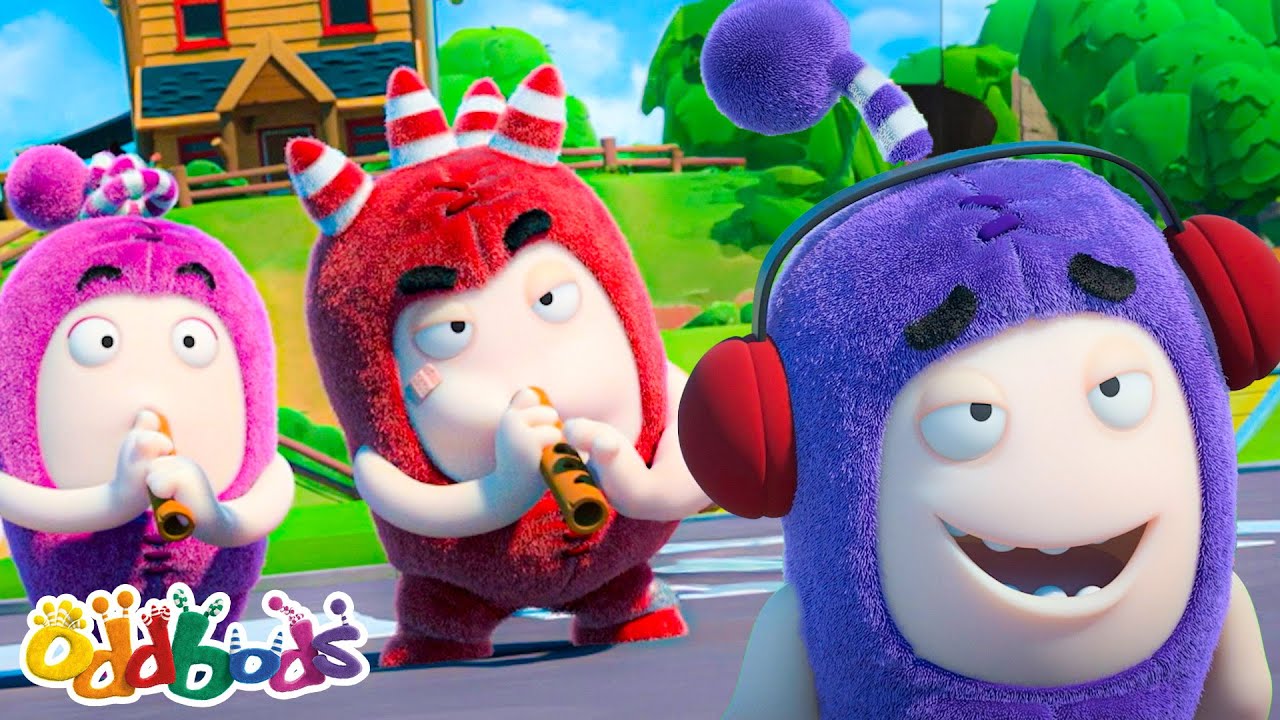 Follow the Music! 🎶 | Oddbods Cartoons | Funny Cartoons For Kids