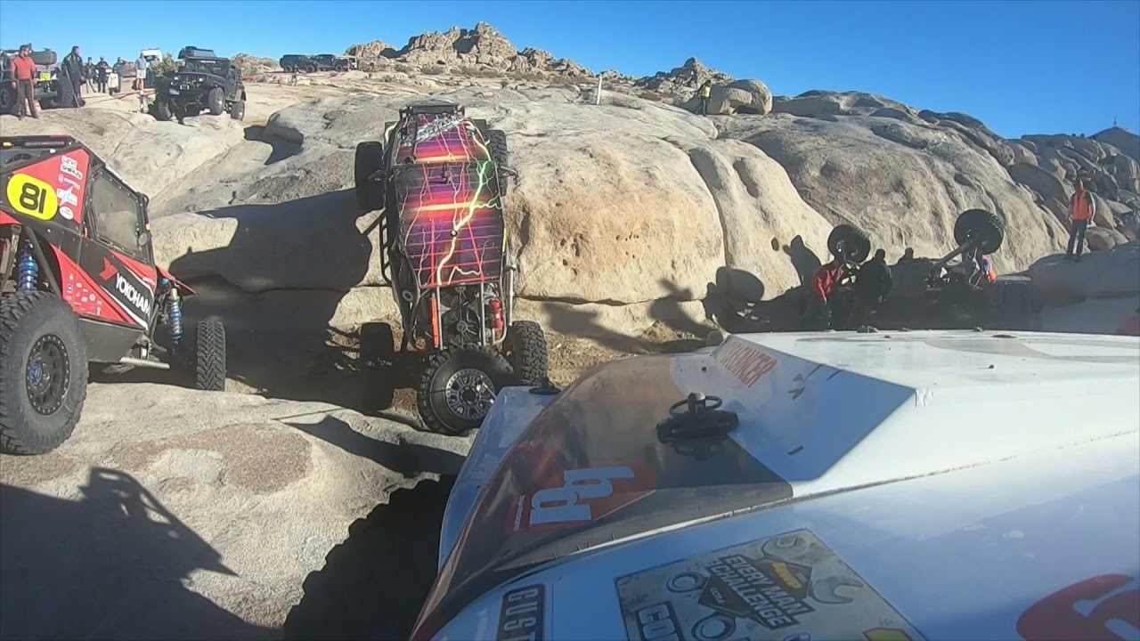 working my way through Cougar Buttes at King of the Hammers 2021
