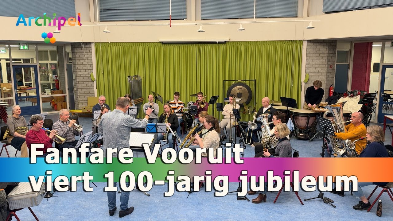 Fanfare Vooruit viert 100-jarig jubileum