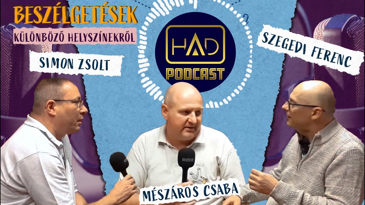 HAD-PODCAST -  Mészáros Csabával és Simon Zsolttal , a Pelikán Makett Klub tagjaival