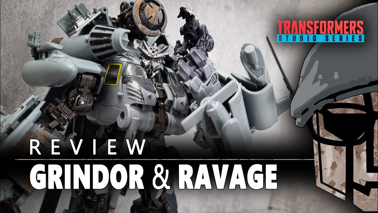 Transformers Studio Series Grindor & Ravage Review deutsch (Hasbro Leader Class SS-73)