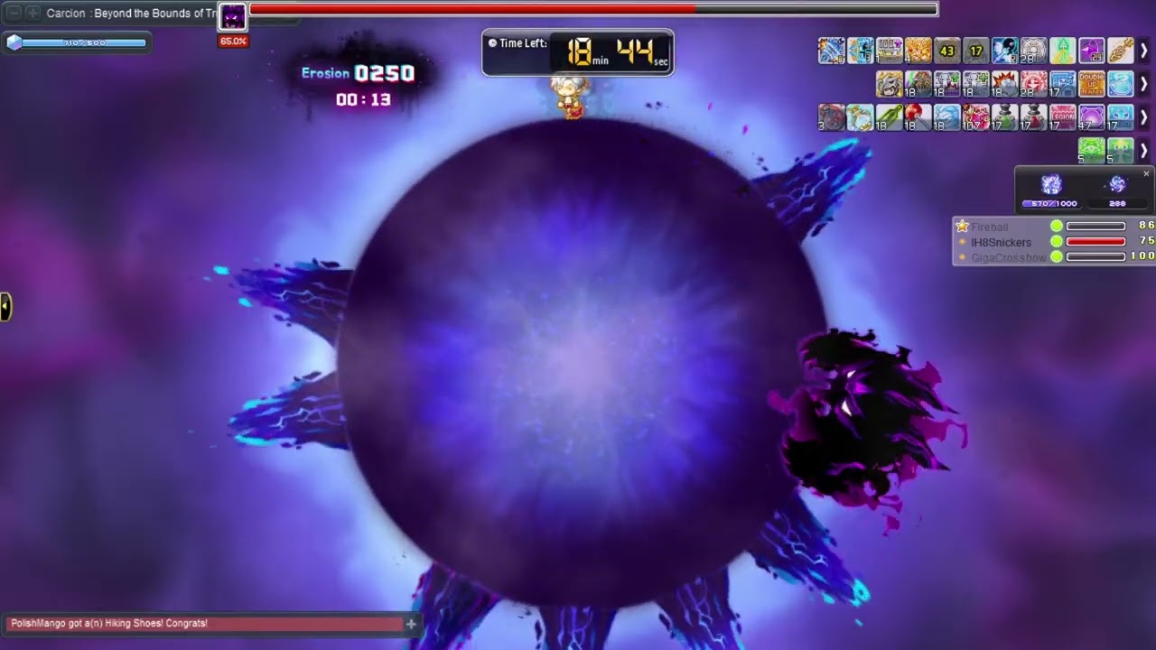 Maplestory Bowmaster Hard Limbo clear
