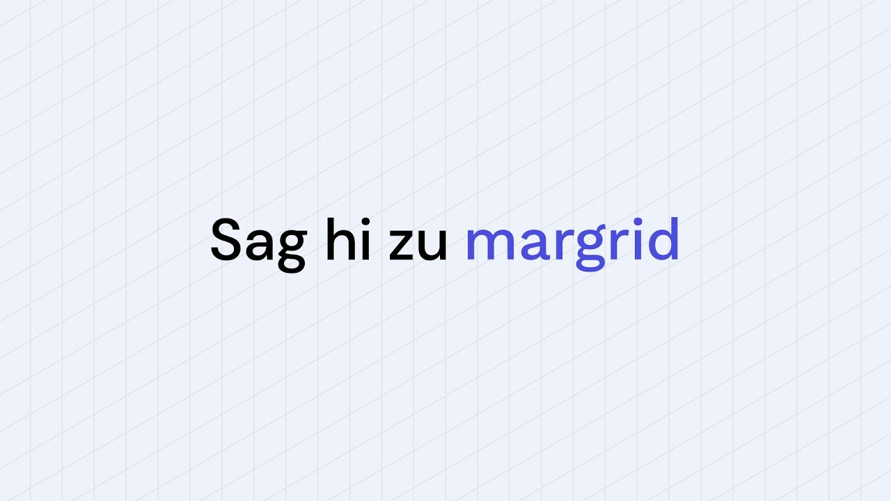 margrid - Retail assistant