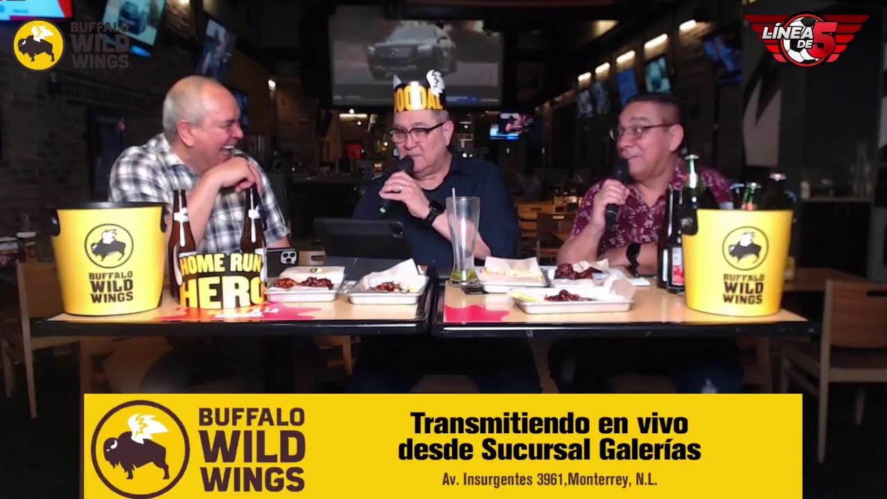 EN VIVO DESDE Buffalo Wild Wings | LÍNEA DE 5