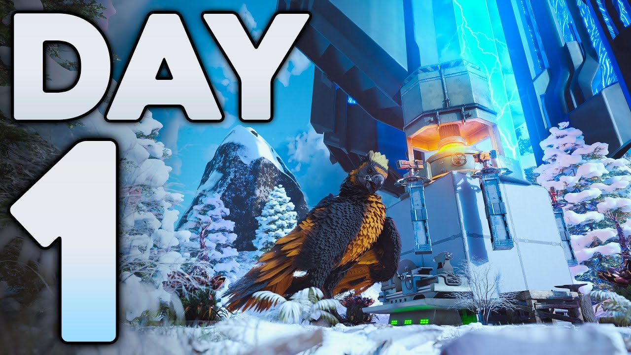 We DUO Claimed an ENTIRE OBELISK on Day 1! - ARK Ascended PvP