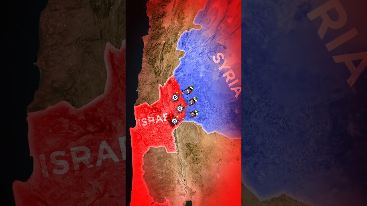 Israel Vs Syria ⚔️😡(Countries & Their Enemies)