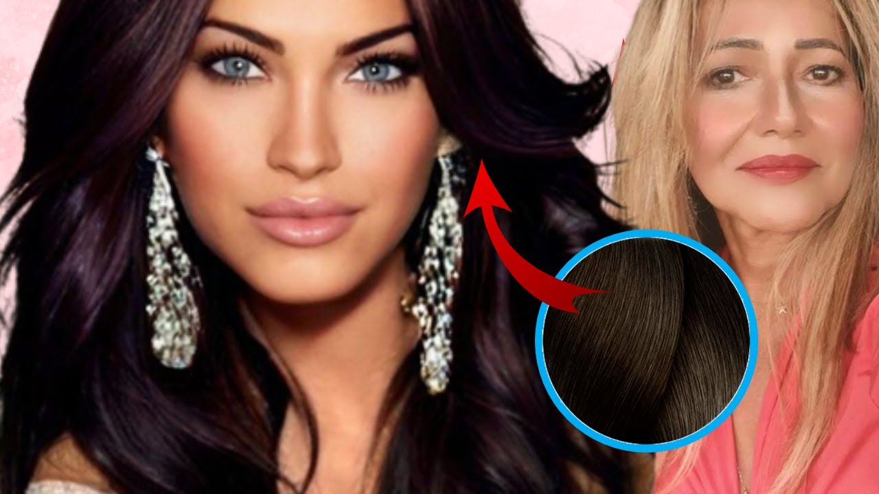 MISTURAS CABELO CASTANHO PARA TODO TOM DE PELE E COMO COBRIR CABELO BRANCO