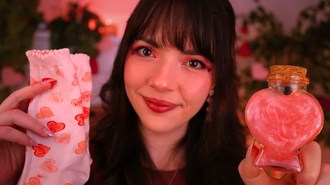ASMR 1 HOUR of Valentines Pampering for Self Love and Sleep 💕