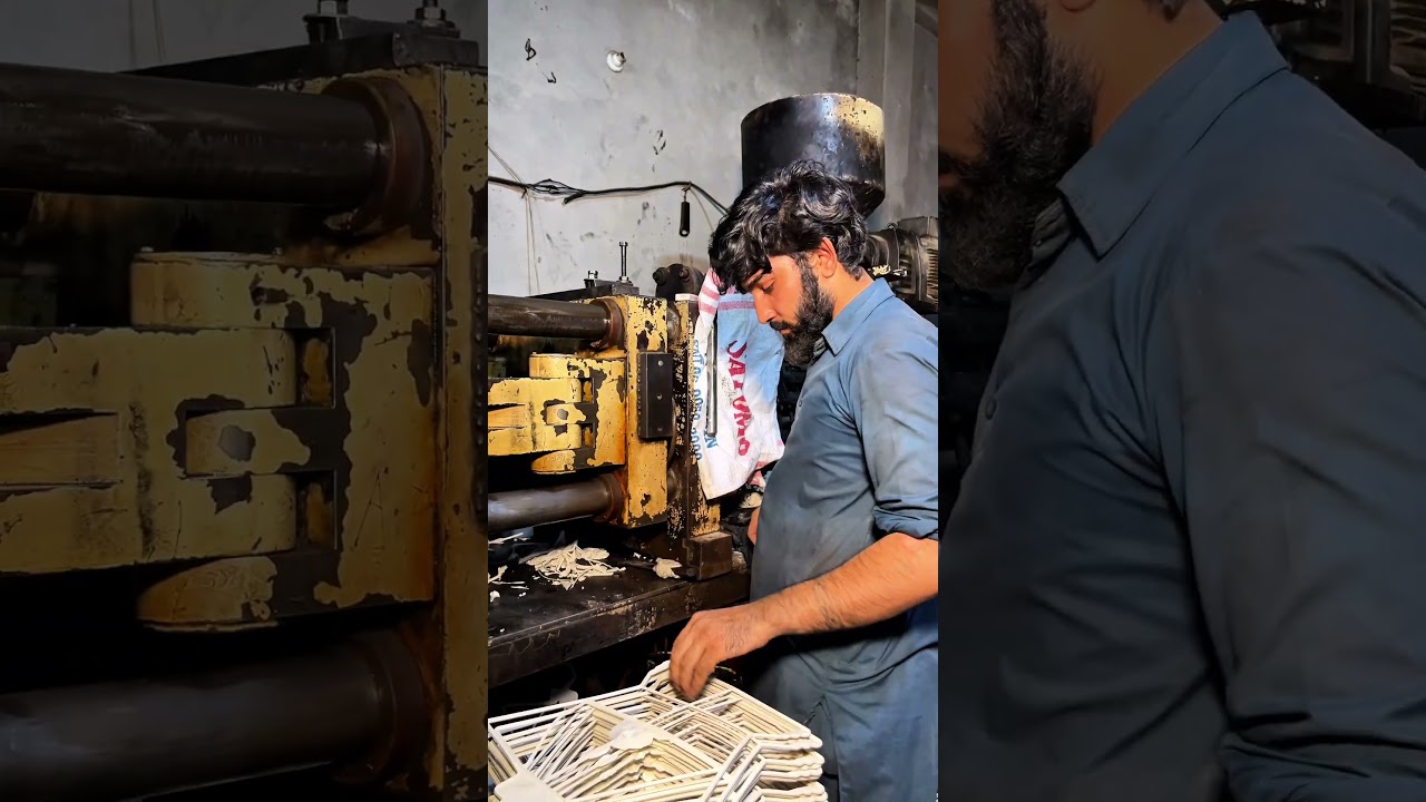 Amazing Process of Making Plastic Hangers| Factory Tour