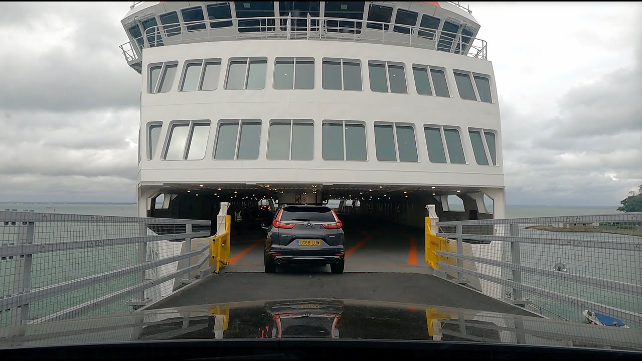 Fishbourne, Isle of Wight to Green Park, Reading (Wightlink ferry) - August 2021 - GoPro Hero9
