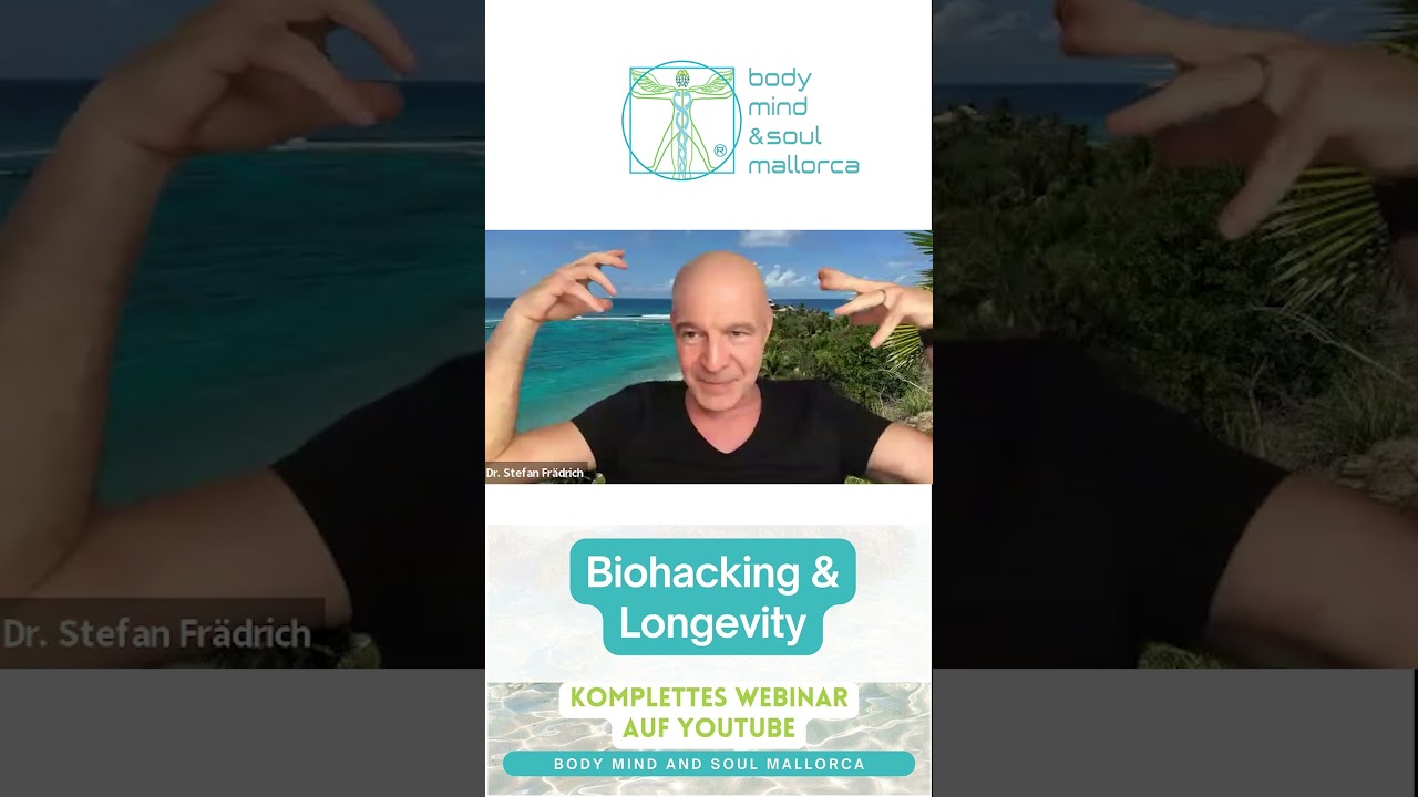 Biohacking, Longevity & QVANTUM&reg; Health &ndash; Webinar mit drei Experten