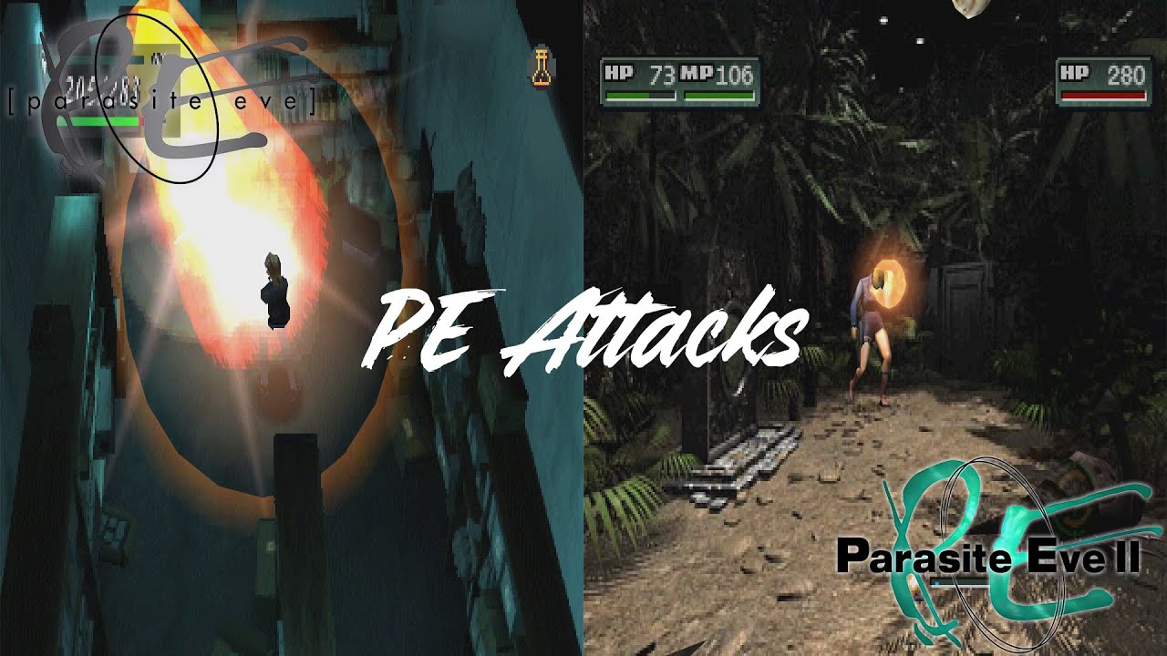 Parasite Eve 1 & 2 - PE attacks