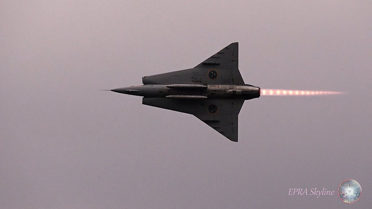 AIRPOWER in Zeltweg 2019 — SAAB J-35 Draken
