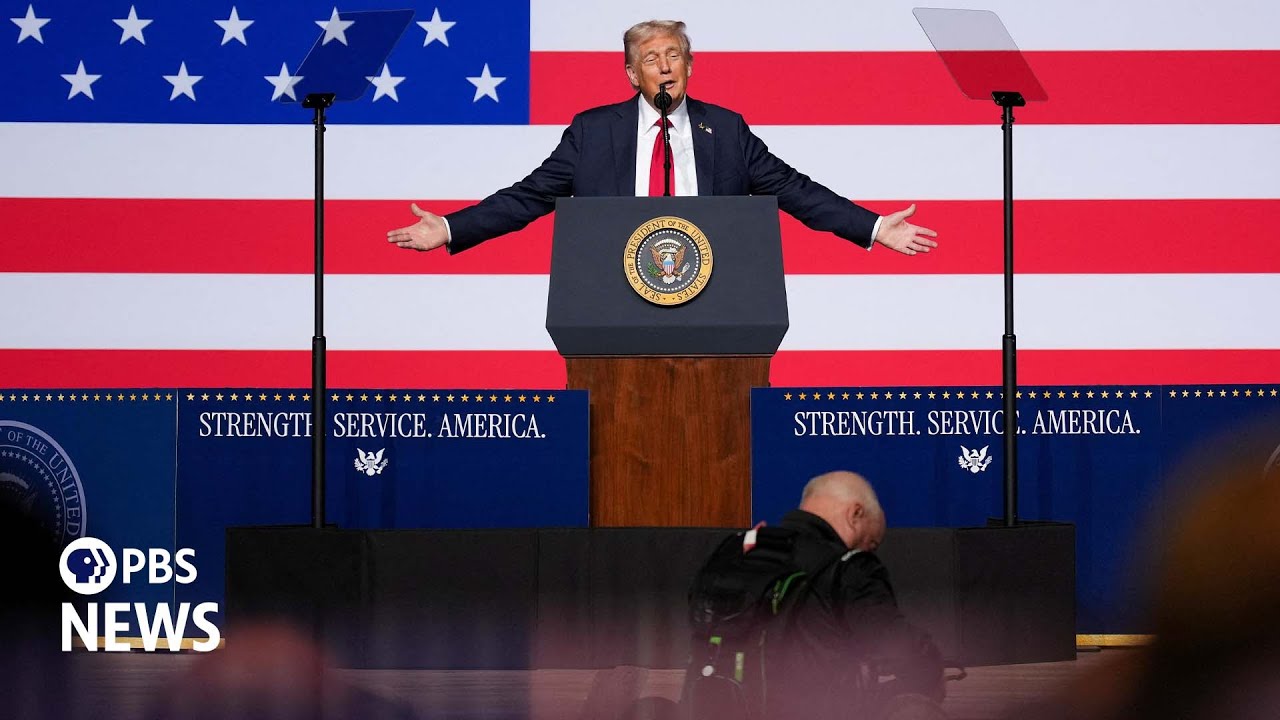 At gathering of military leaders, Trump hints at deployment in U.S. cities