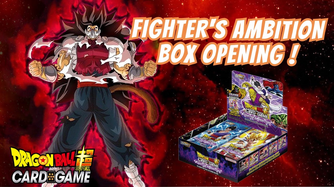 FIGHTER'S AMBITION OPENING DRAGON BALL SUPER CARD GAME