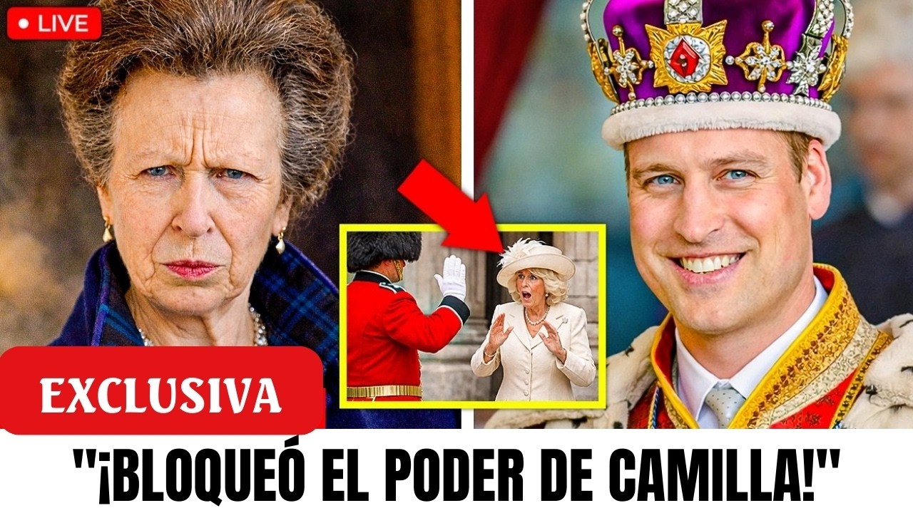 HACE 5 MINUTOS: La Princesa Ana PROHÍBE a Camilla asistir a la coronación de William