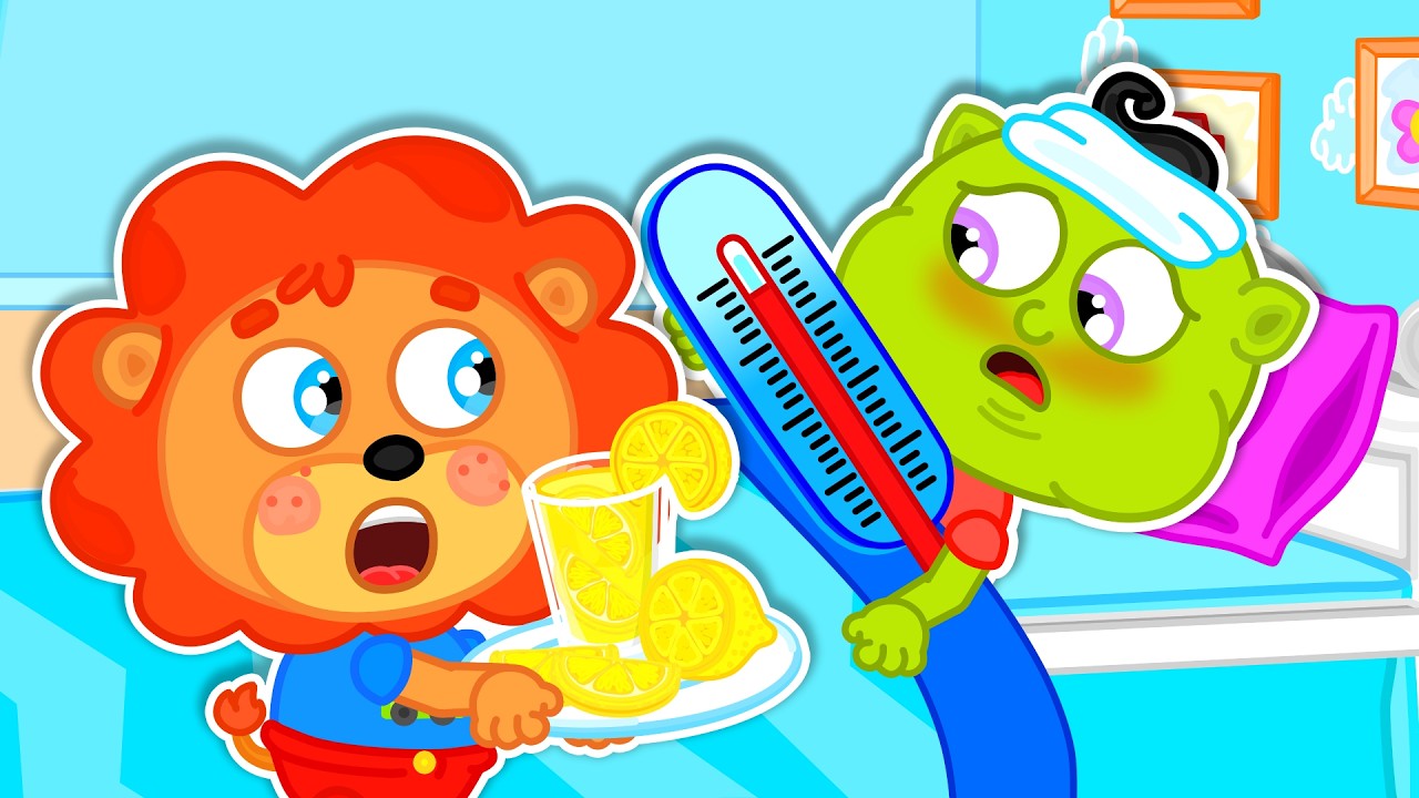 Aslan Yavrusu | Kışın daha sıcak giyinin | &Ccedil;ocuklar i&ccedil;in &ccedil;izgi film