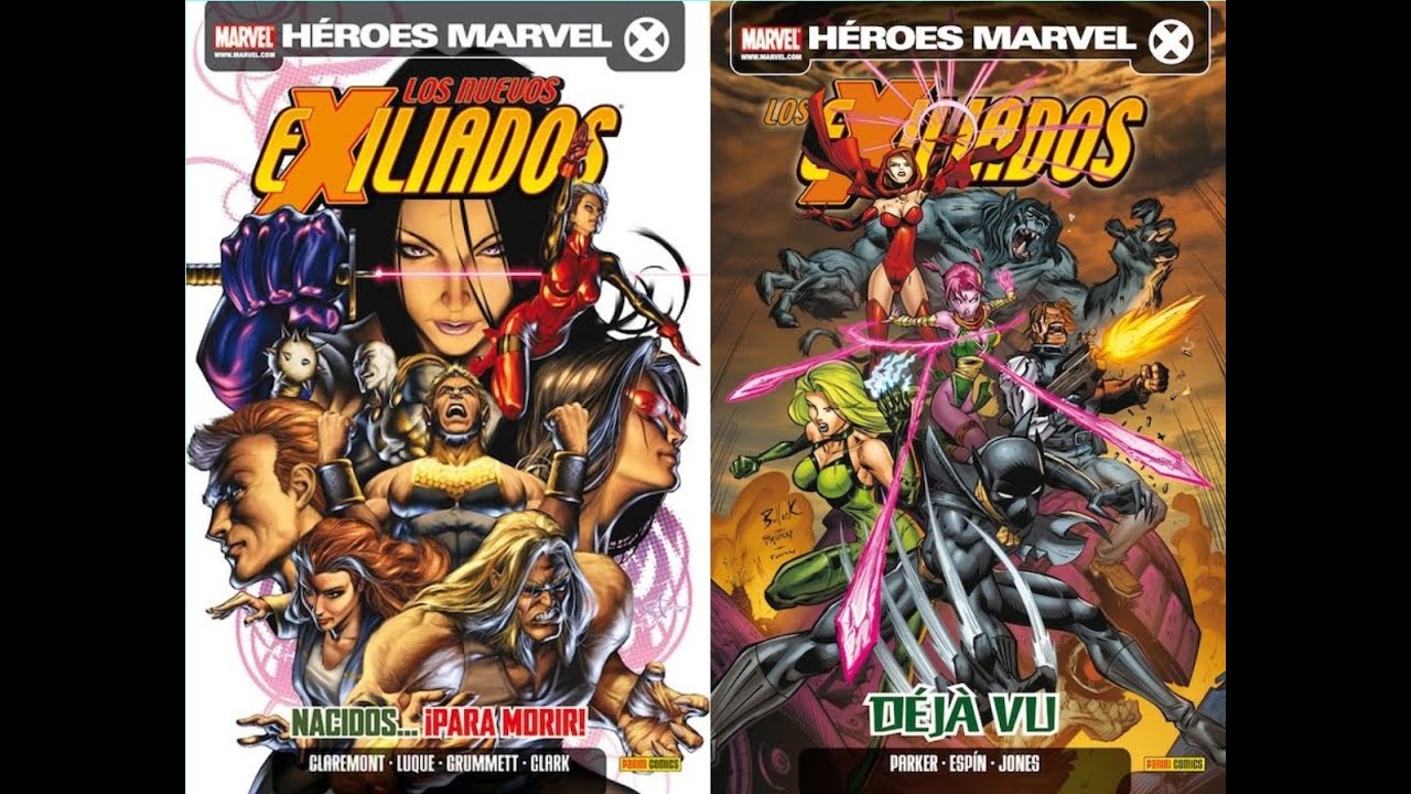 Los Exiliados Colecci&oacute;n de 24 tomos Comics Forum y Panini 2003 - 2010