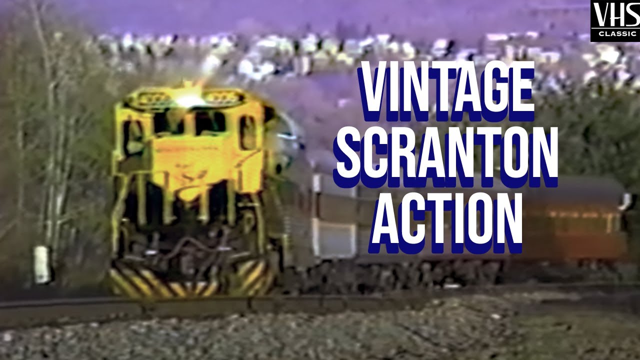 Scranton area trains late 1980's: Susquehanna and Lackawanna Valley