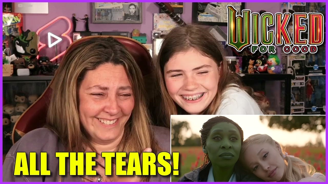 Wicked: For Good Trailer Reaction: I LOVE ELPHABA & GLINDA TOGETHER SO MUCH!