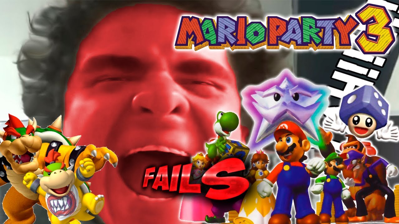 Recopilacion Todos Los Videos Fails y Graciosos de Mario Party 3. By Diepiify.