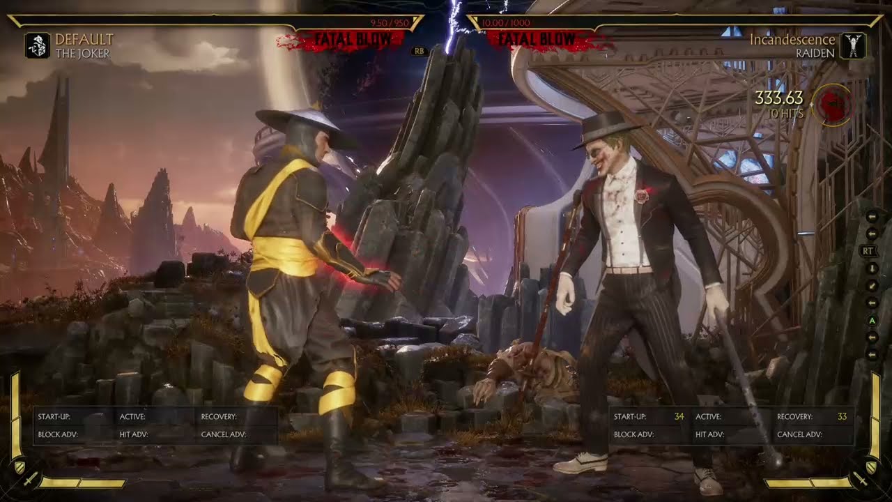 Swaggy Raiden corner combo 1 bar