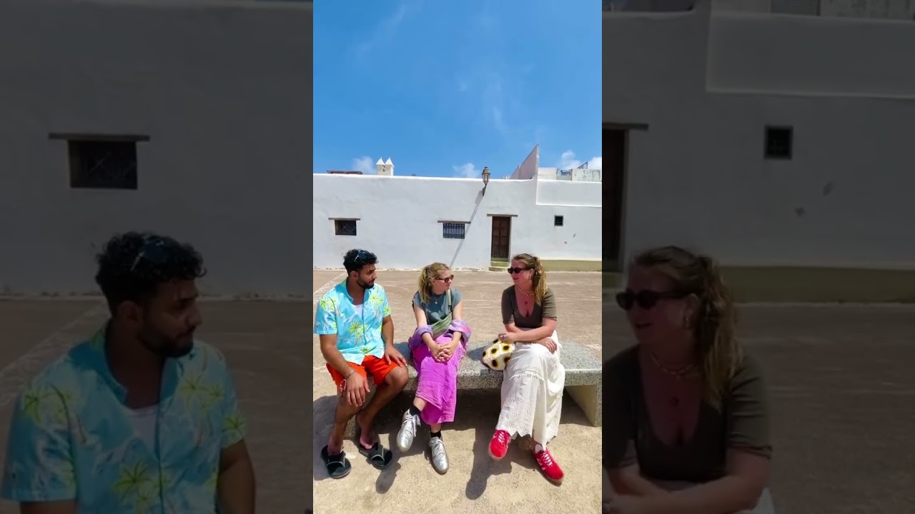 إلتقيت مع فتيات جميلات من أمريكا 🇺🇸 و سألتهم عن المغرب 🇲🇦 