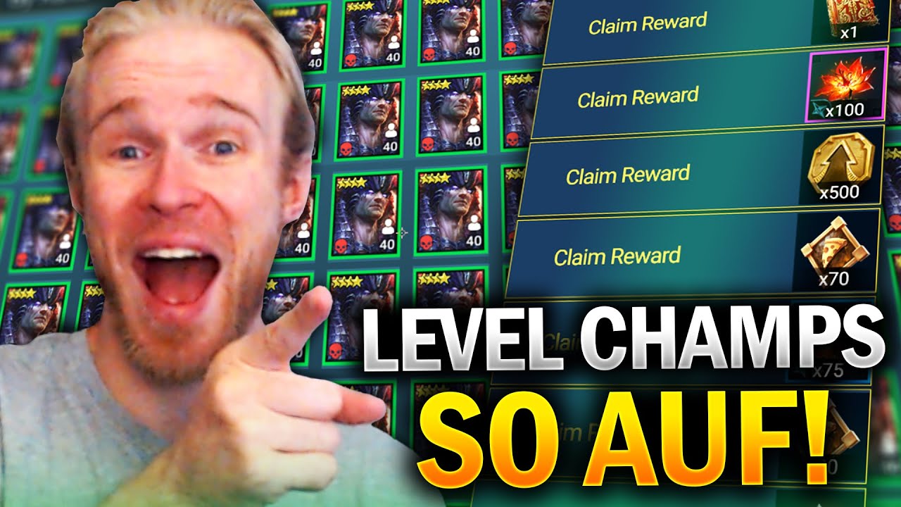 LEVEL YOUR CHAMPIONS LIKE THIS! EASY TRAINING & FOOD TIPS &ndash; Raid Shadow Legends