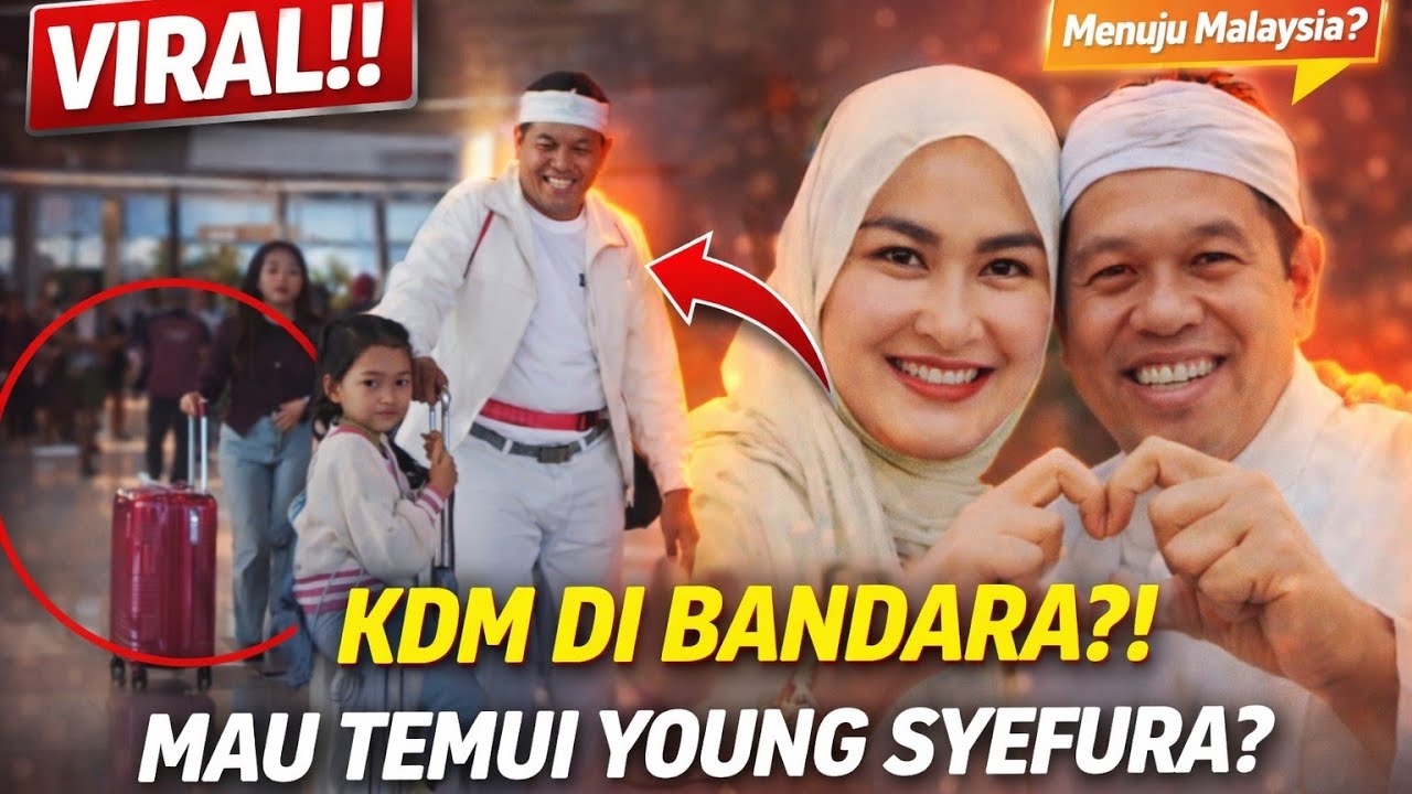 VIRAL ‼️BENARKAH KDM DAN PUTRINYA KUNJUNGI YOING SYEFURA DI MALAYSIA 