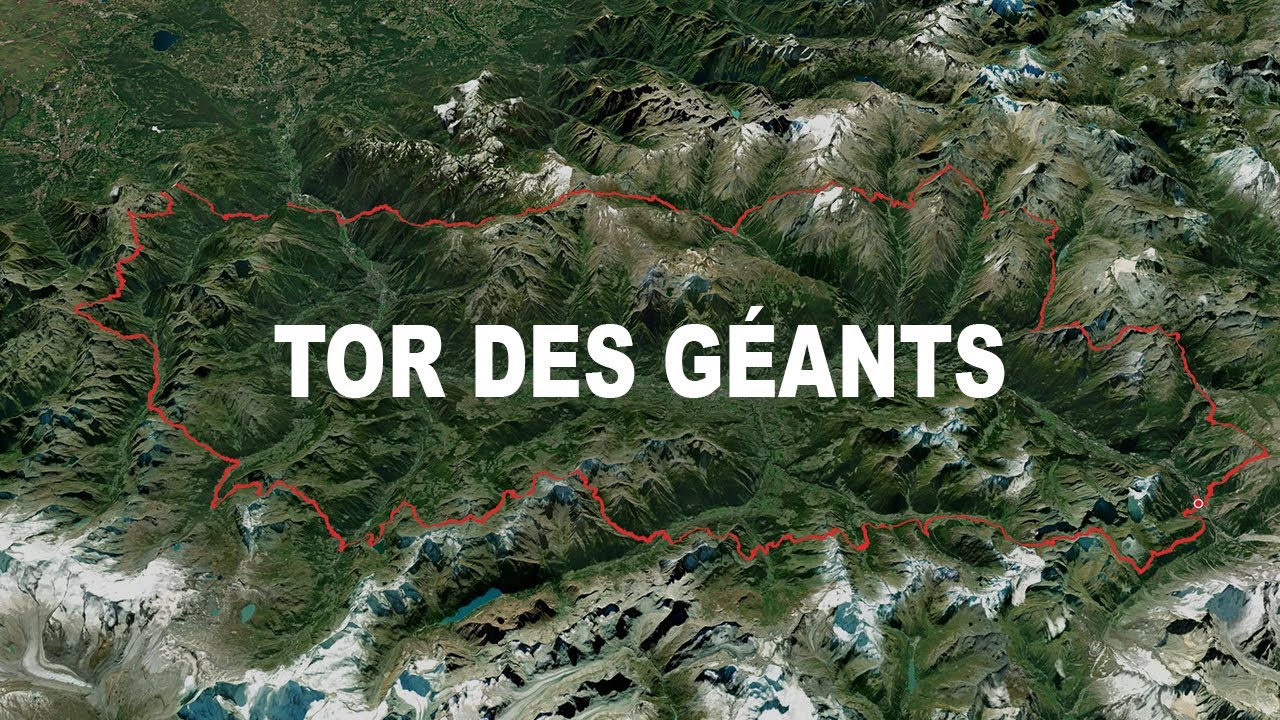 Tor des Géants Course Preview Flyover