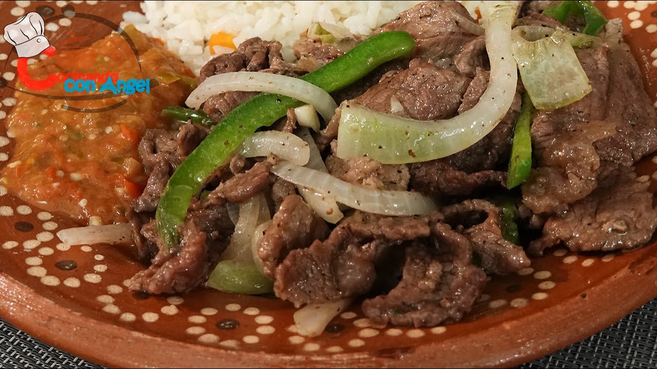 Bistec Encebollado Fácil y Sabroso