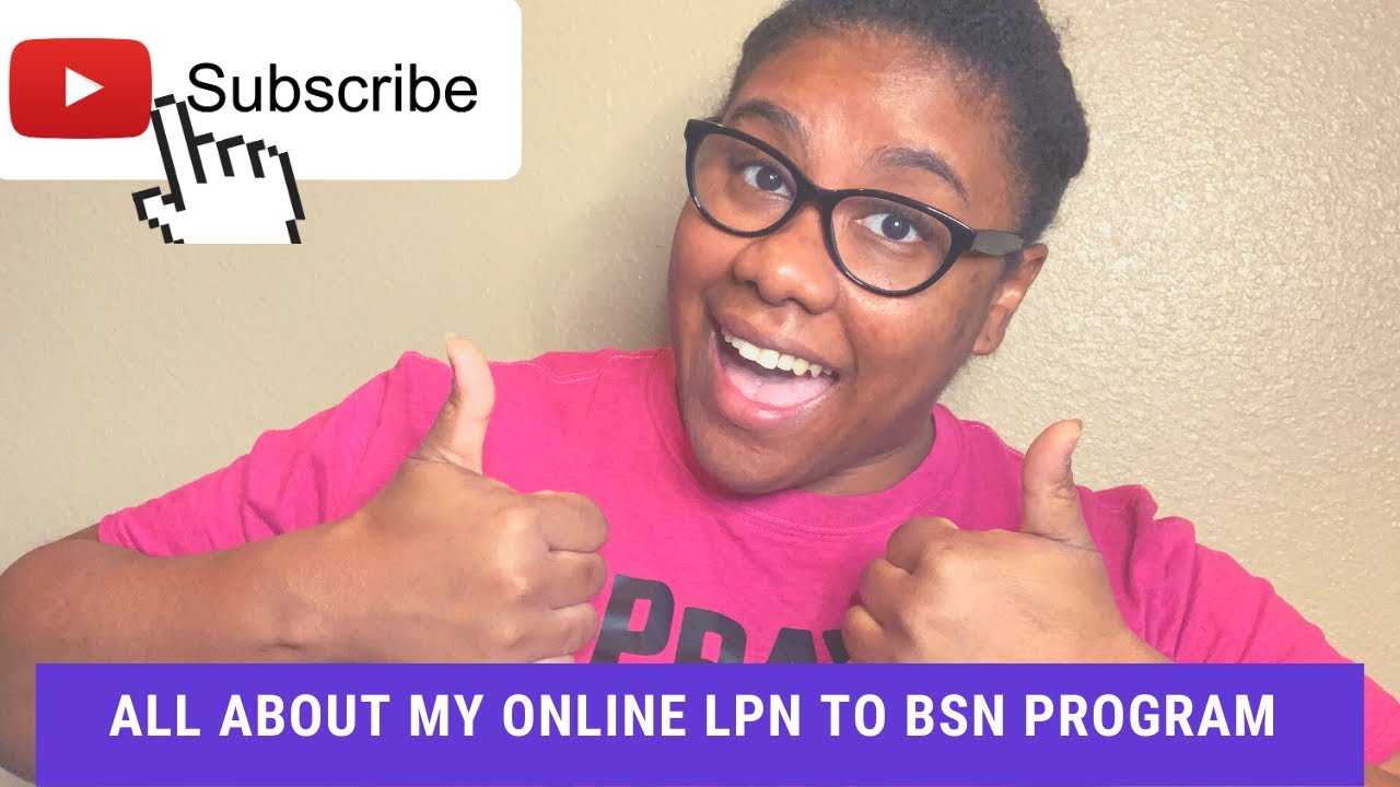 All about my ONLINE LPN to BSN program