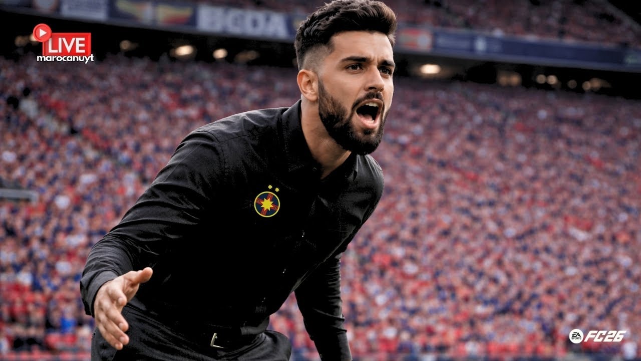 🔴LIVE MAROCANU ANTRENOR LA FCSB : PRIMA ZI 🔥#fc26 #managercareer