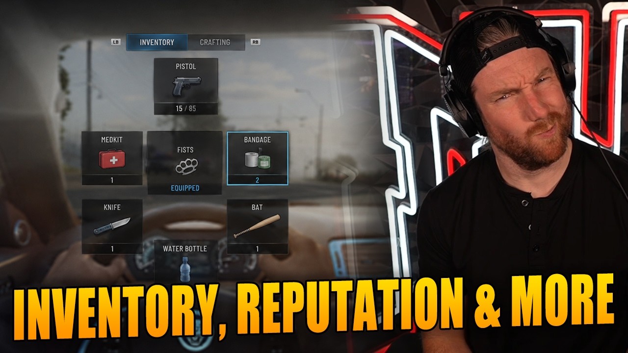Утечки геймплея GTA 6 продолжаются... (инвентарь, репутация и система полиции)