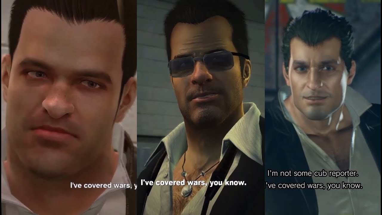 All Frank West I've covered wars, you know Scene Dead Rising 1, 2 Off The Record & Marvel vs Capcom