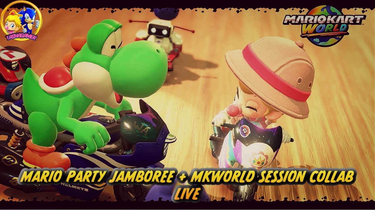 🔴 NEW MONTH, NEW COLLAB | Mario Party Jamboree & Mario Kart World Collaborating with Joe C LIVE
