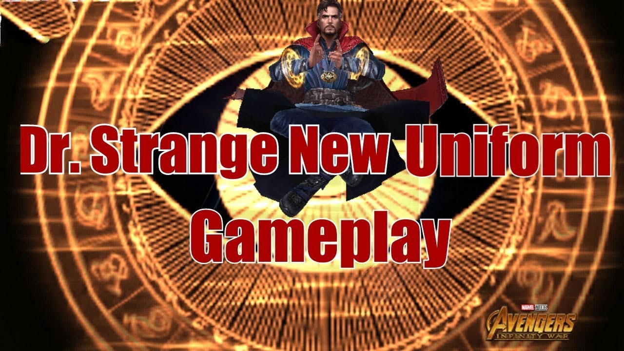 Dr. Strange New Uniform Gameplay n New WBU Gameplay - Marvel Future Fight