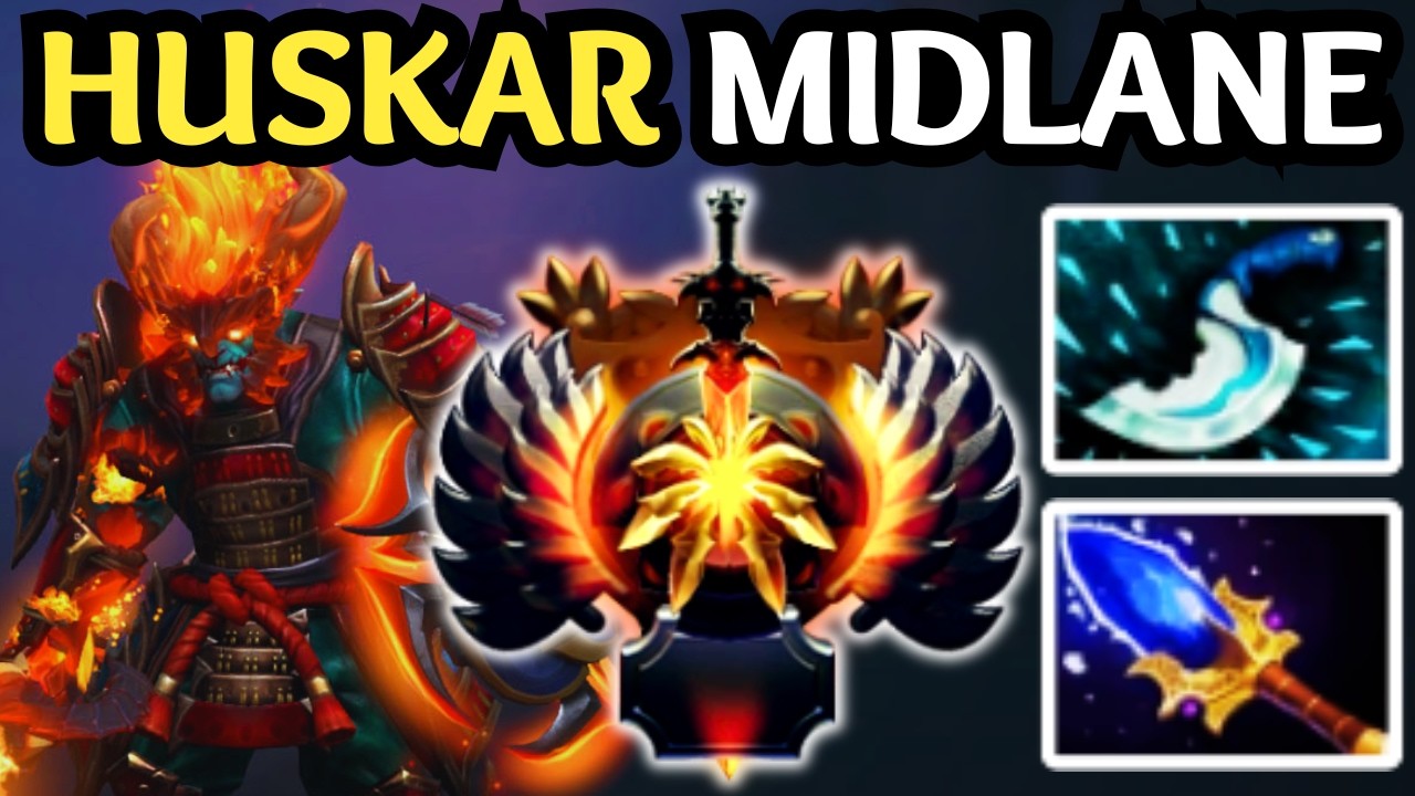 🔥 THIS HUSKAR MID MELTS EVERYTHING | 20 KILLS | DOTA 2 🔥