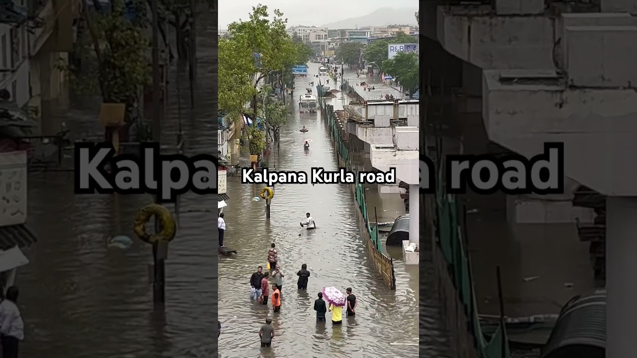 Mumbai Heavy Rains | KALPANA KURLA ROAD
